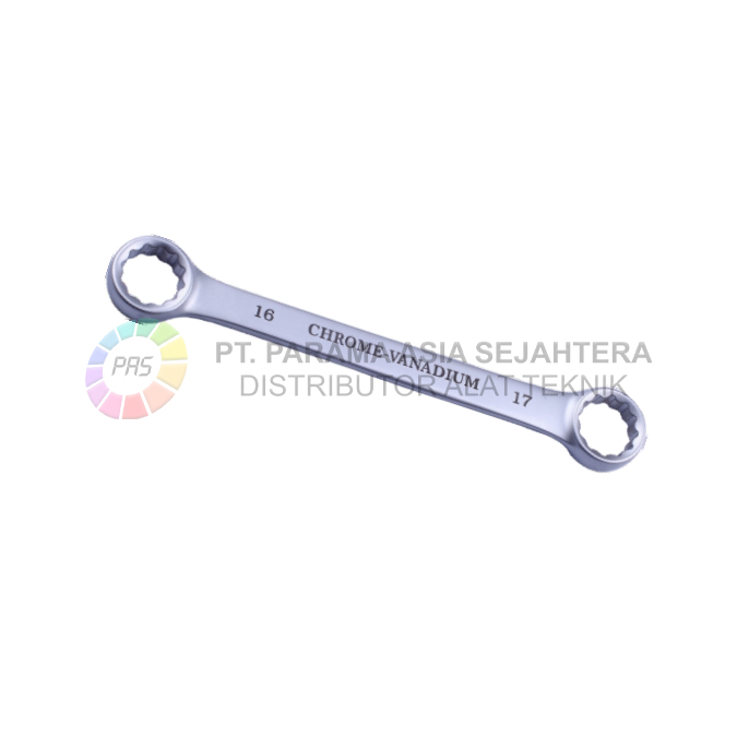 KUNCI RING LURUS SATIN   6X7MM WIPRO