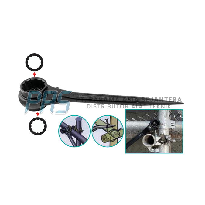 KUNCI SOCK RATCHET 11X13 WIPRO