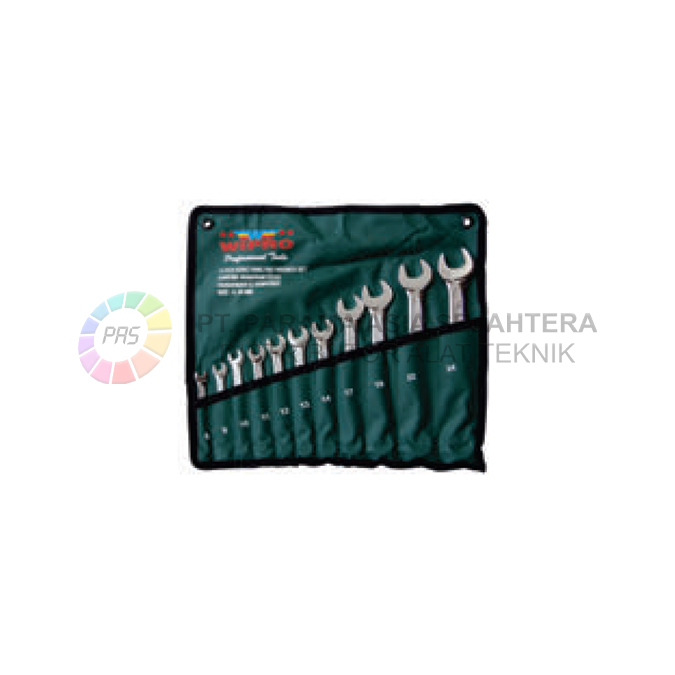 KUNCI PAS SET  8PCS CHROME-CRV 6-22MM WIPRO