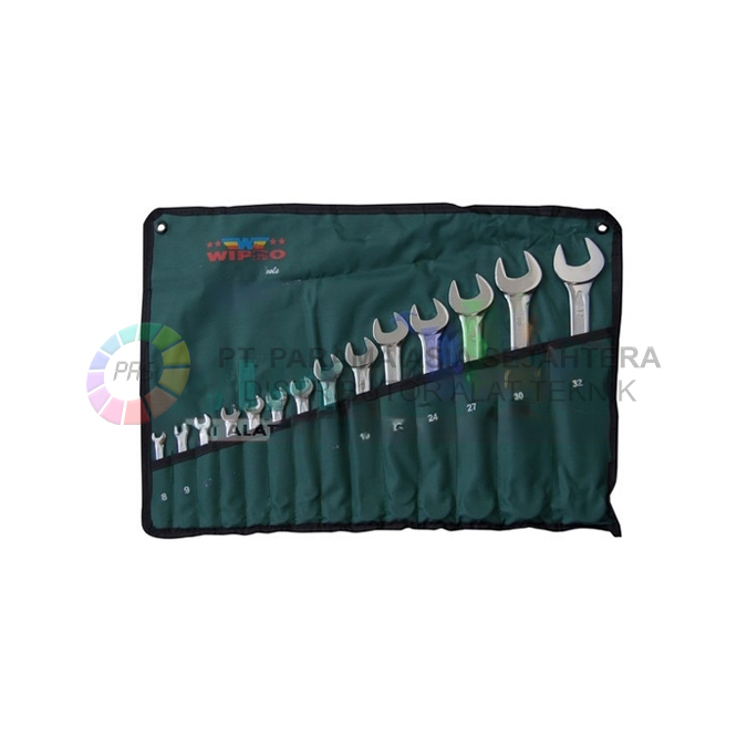 KUNCI PAS SET 12PCS CHROME-CRV 6-32MM WIPRO