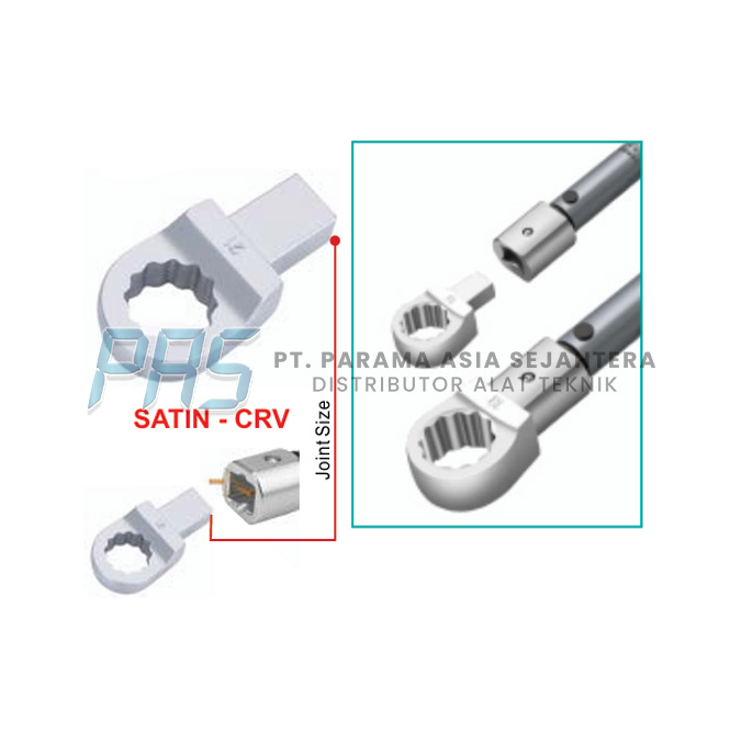 KUNCI RING TORSI (9X12MM) 19MM WIPRO