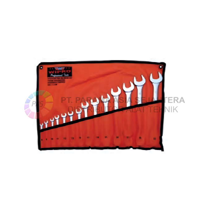 KUNCI RING PAS SET 14PCS (8-32MM) SATIN WIPRO