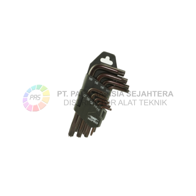 ALLEN KEY TORX LUBANG SET 9PCS ALS-219 (T10-T50) WIPRO