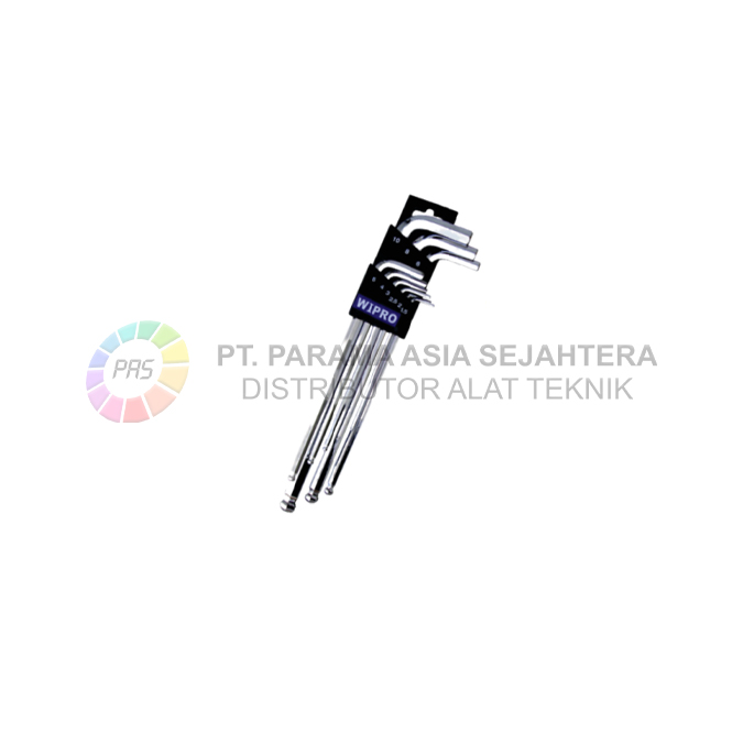 KUNCI L SET  9PCS BL319 XL M1.5-10 M/BALLPOINT WIPRO
