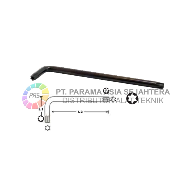 ALLEN KEY TORX LUBANG LONG AL-20 (T20) WIPRO