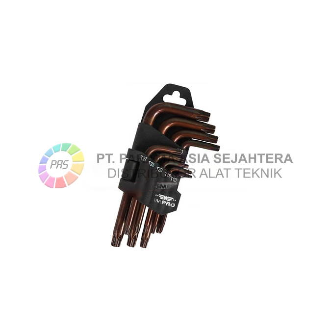 ALLEN KEY TORX SET 9PCS TS219 STD WIPRO