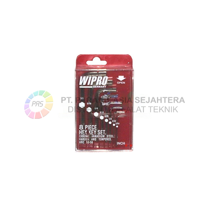 KUNCI L SET  8PCS PS 318 (INCH) WIPRO