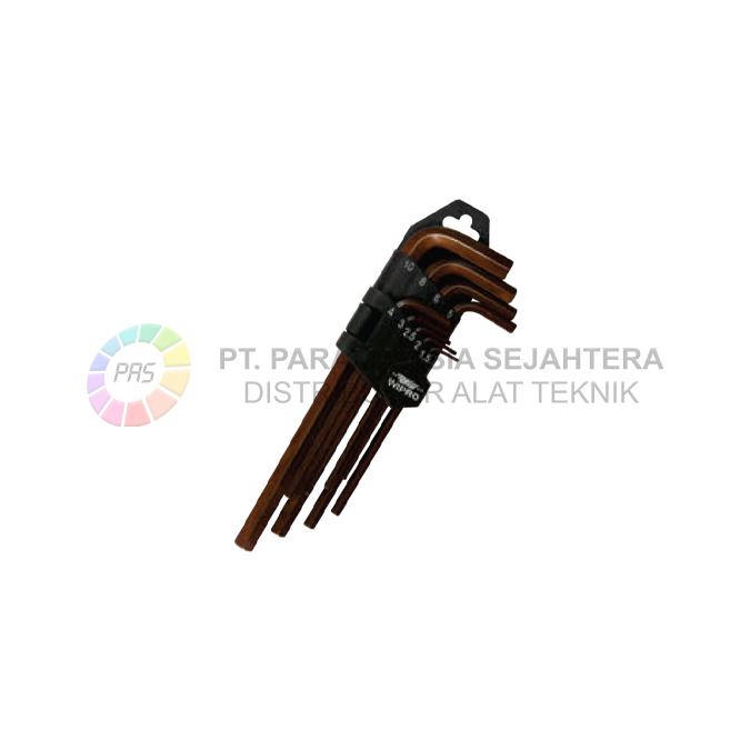 KUNCI L SET  9PCS PM 219 (LONG) WIPRO