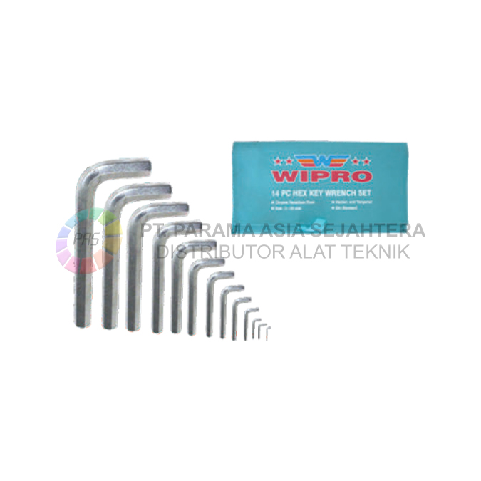 KUNCI L SET 14PCS PS314 WIPRO