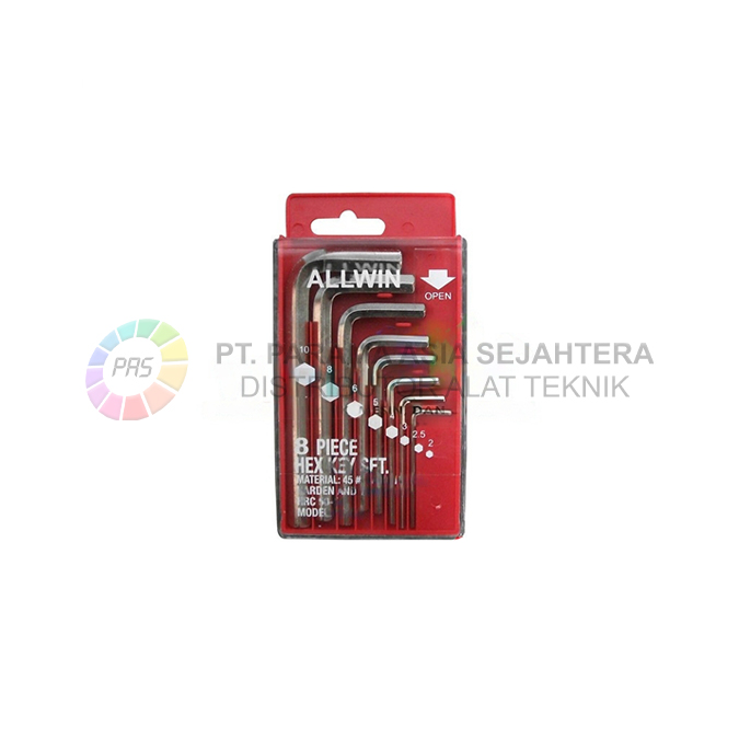 KUNCI L SET  8PCS PS 428 ALLWIN
