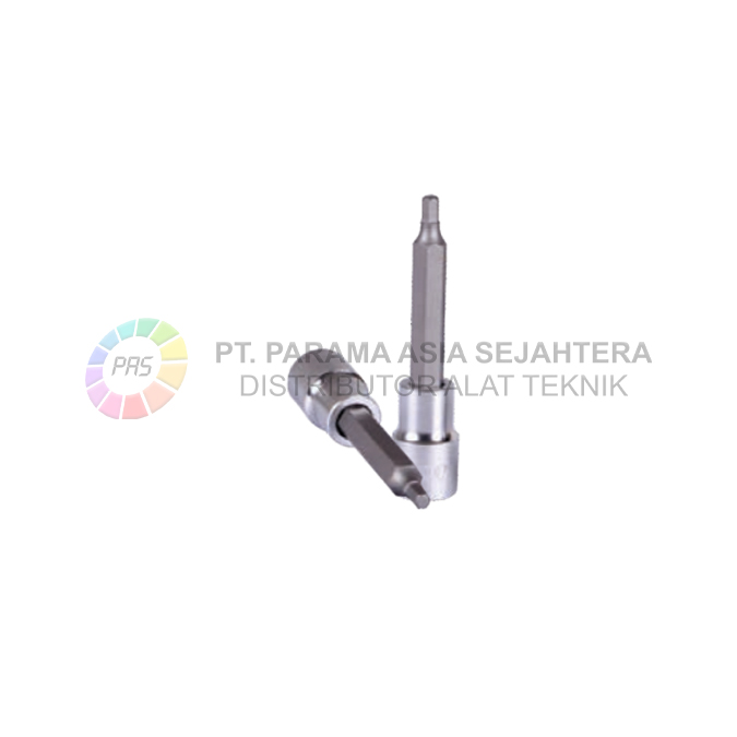 HEX BITS SOCKET 1/2"  3X100MM WIPRO