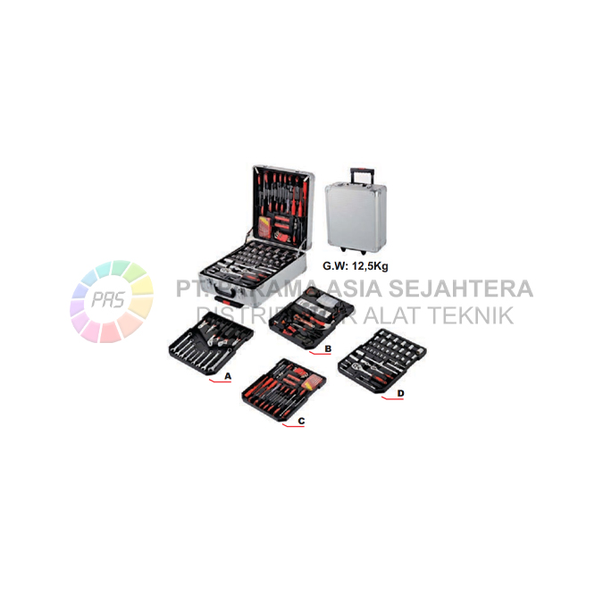 TOOL KIT SET TS-186 186 PCS WIPRO