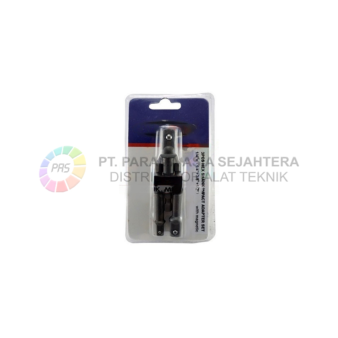 IMPACT ADAPTOR SET HEX SHANK 1/4"X65 JACKGEN