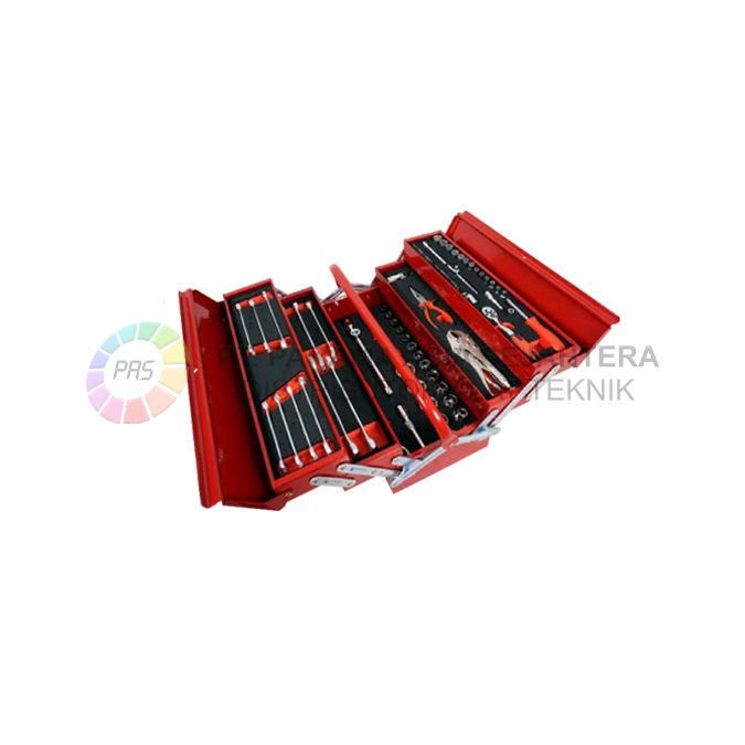 TOOL KIT SET TS-086  85PCS (6PT) 1/4"&1/2" WIPRO