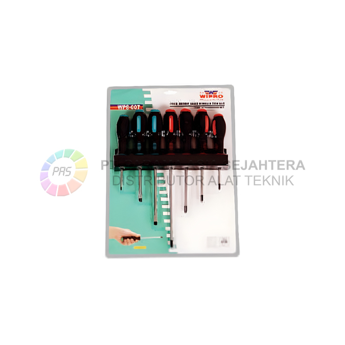 OBENG SOFT HANDLE SET WPS007  7PCS WIPRO