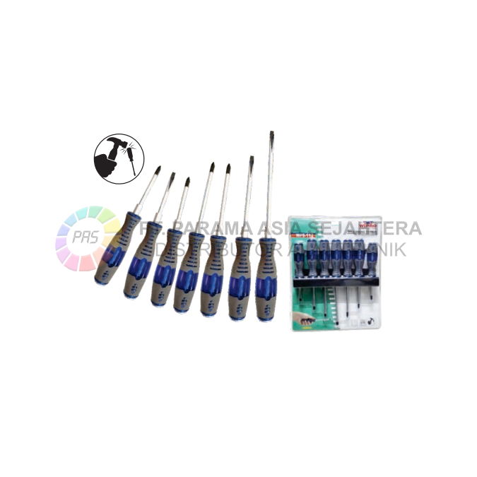 OBENG TEMBUS SET WPS112  7PCS WIPRO