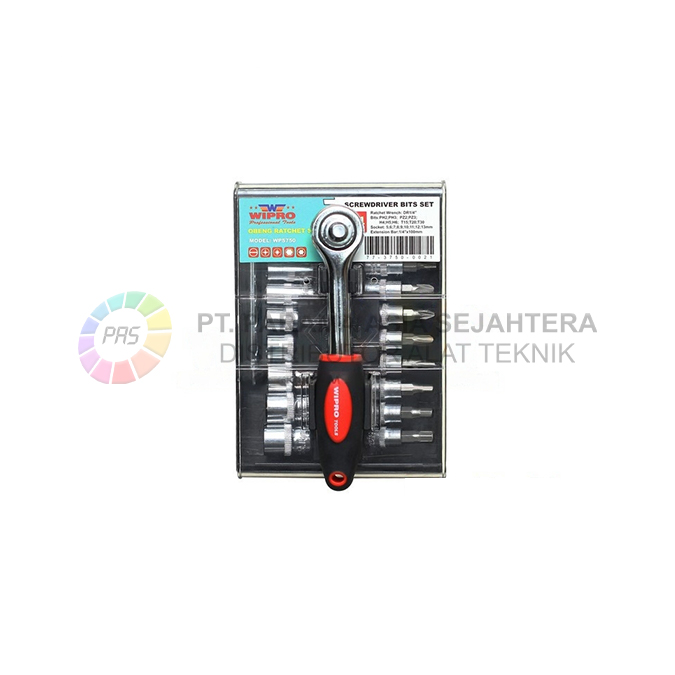 OBENG RATCHET SET 21PCS WPS-750 WIPRO