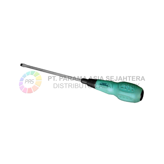 OBENG SOFT HANDLE ST4 - 4"X4MM HIJAU WIPRO