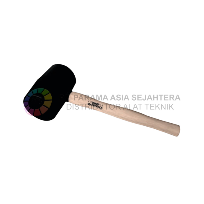 PALU KARET HITAM H/KAYU WP8002(8OZ) WIPRO