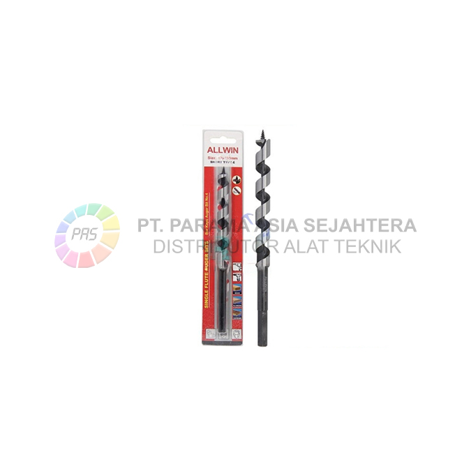 BOR KAYU AUGER BIT NO.6  6MM(1/4)X160 SHORT ALLWIN