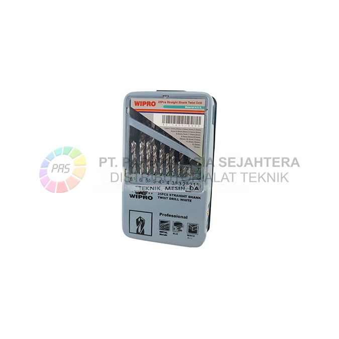 BOR BESI PUTIH SET 25 PCS (1-13) WIPRO