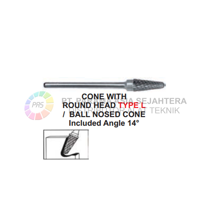 ROTARY BURR LONG TYPE L RBL-L0613-3 ALLWIN
