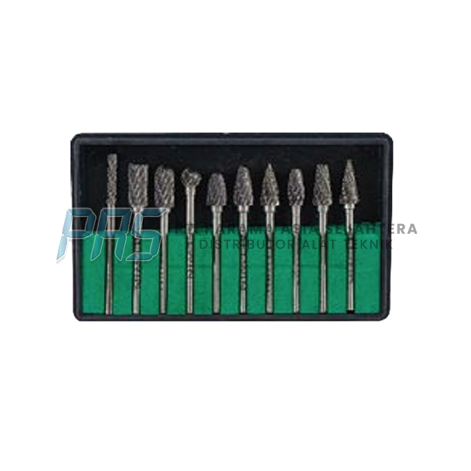 ROTARY BURR TCT SET 10PCS BRT 10-03 3MM ALLWIN