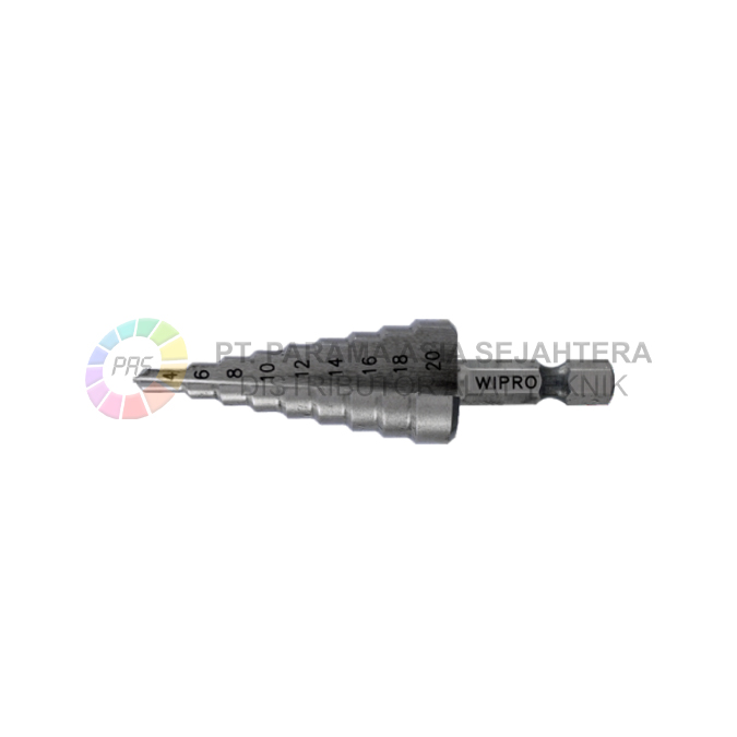 STEP DRILL HSS SD-05 (4-12MM) WIPRO
