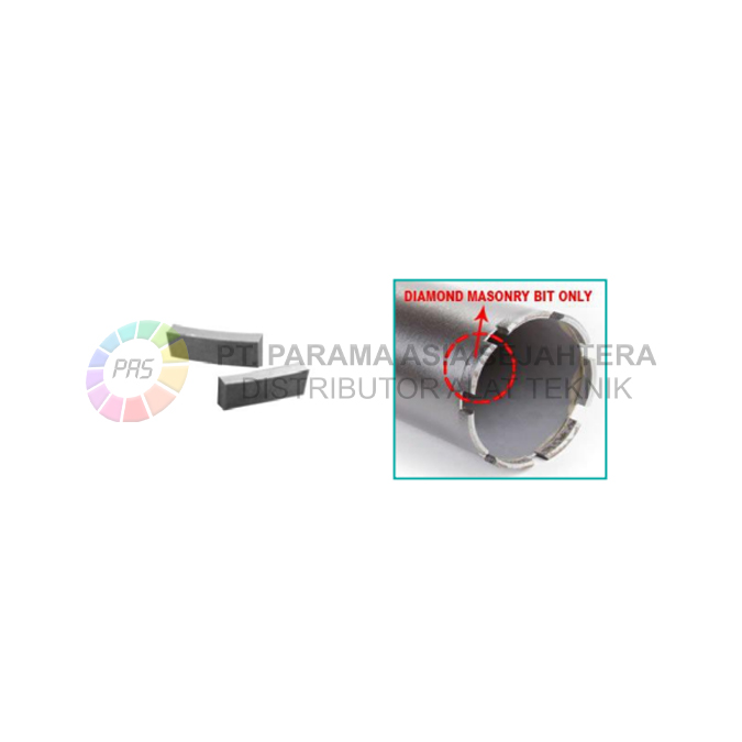 DIAMOND MASONRY BIT ONLY  1" WIPRO