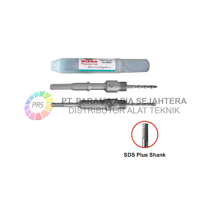 CONNECTING SDS PLUS SHANK 8X 110MM WIPRO