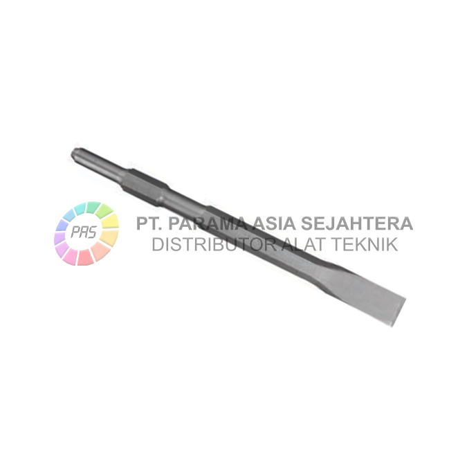 CHISEL COLD FLAT 17X400 (HEX) 25MM HEAD WIPRO