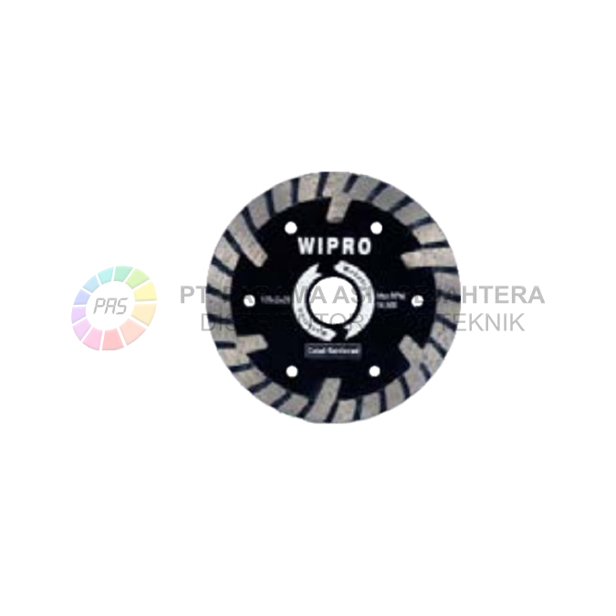 D.WHEEL DRY TURBO 4" DEEP TEETH DWW044G WIPRO