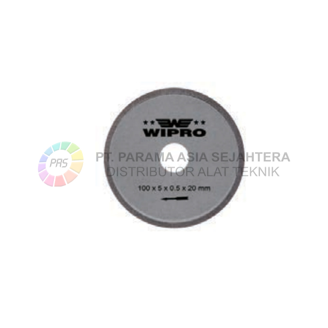 D.WHEEL TIPIS ELECTROPLATED DWTW045E 4" (100X 5X1X20MM) WIPRO
