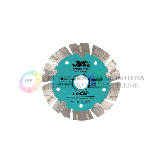D.WHEEL DRY DWD-1114TS(114X1.8X14X20MM) WIPRO