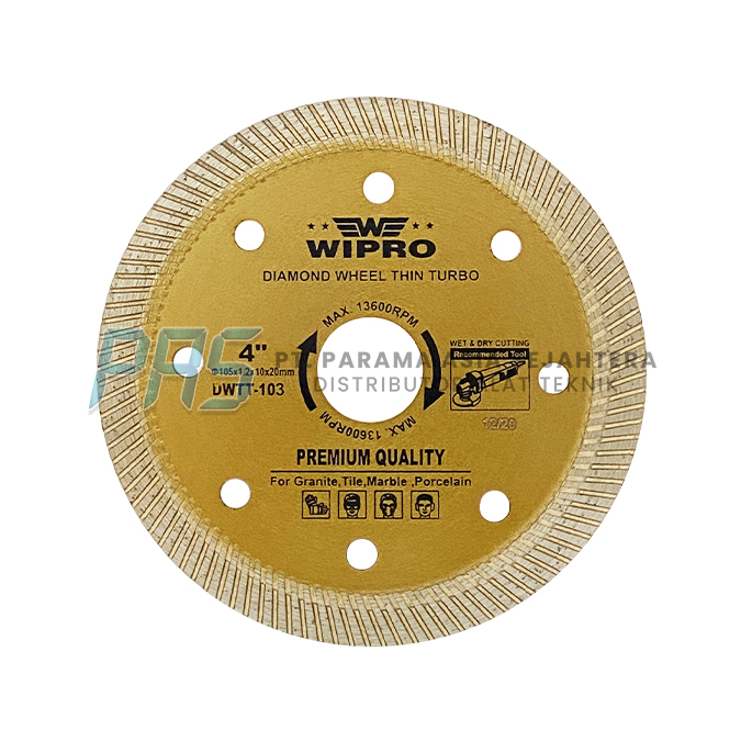 D.WHEEL THIN TURBO 4" DWTT-103 WIPRO