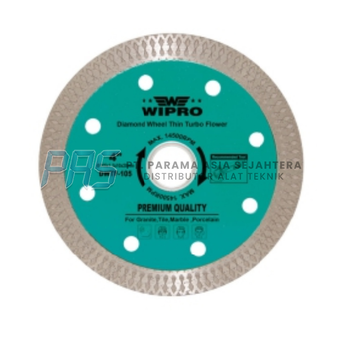 D.WHEEL THIN TURBO FLOWER 4" DWTF-105 WIPRO