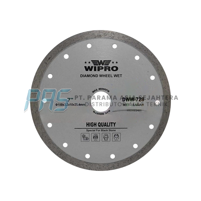 D.WHEEL WET  7" DWW-728 WIPRO