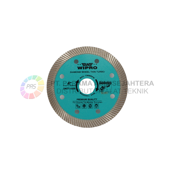 D.WHEEL THIN TURBO 4" DWTT-105S WIPRO