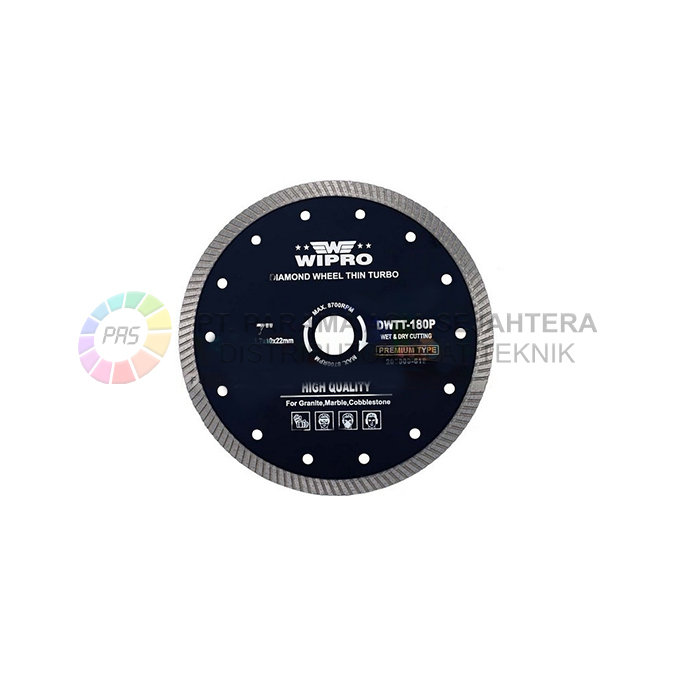 D.WHEEL THIN TURBO PREMIUM 7" DWTT-180P WIPRO