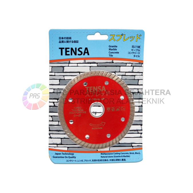 TENSA D.WHEEL  4"X1.4MM TURBO THIN RED 