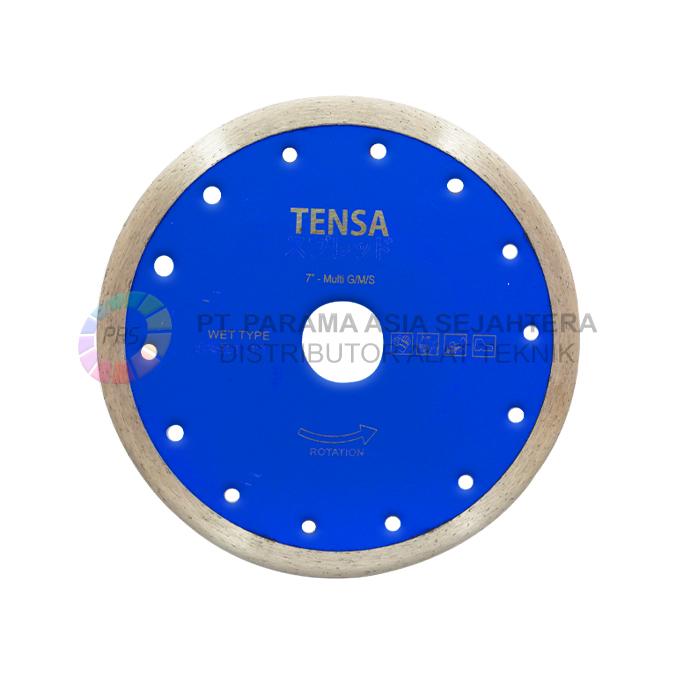 TENSA D.WHEEL  7" WET BLUE