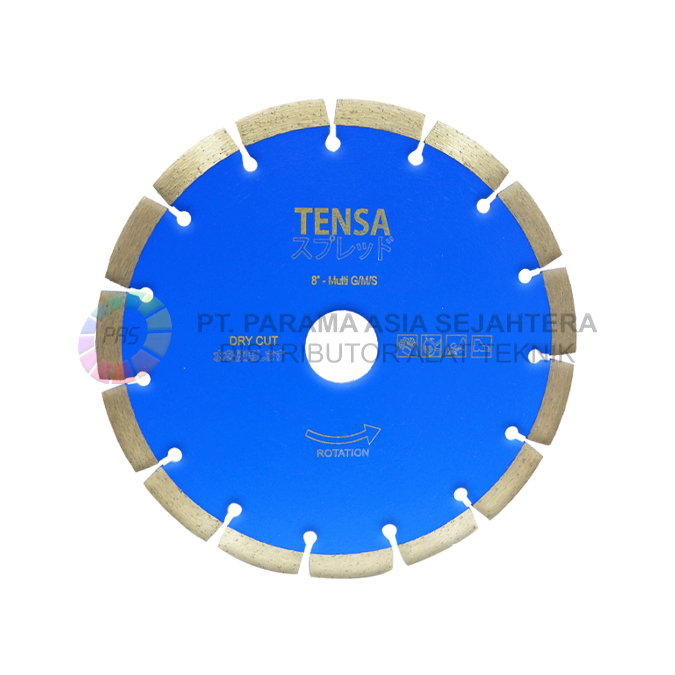 TENSA D.WHEEL  8" DRY BLUE