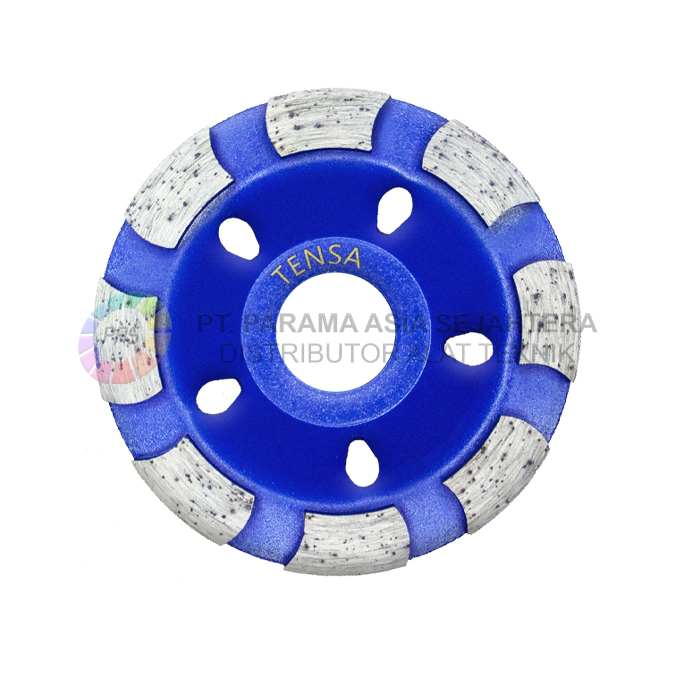 TENSA D.WHEEL CUP 3" DRY BLUE