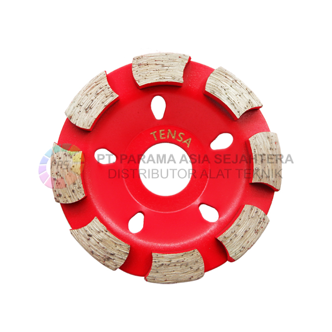 TENSA D.WHEEL CUP 3" DRY RED