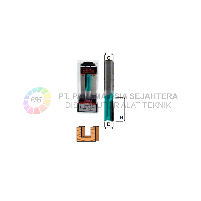 ROUTER STRAIGHT BITS LONG BLADE 101-463 (1/2"X D 1/2"X2-1/2") WIPRO