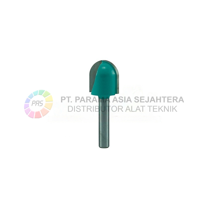 ROUTER ROUND NOSE BIT 2 FLUTE 1/4"XR1/4" 204-031 WIPRO