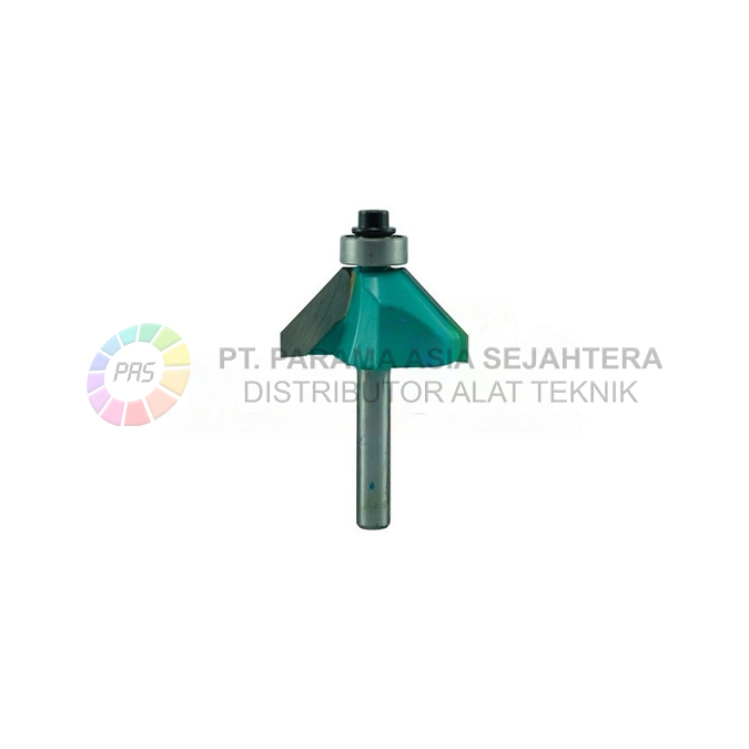 ROUTER CHAMFER BIT 2 FLUTES 1/4"X1/2" (306061) WIPRO