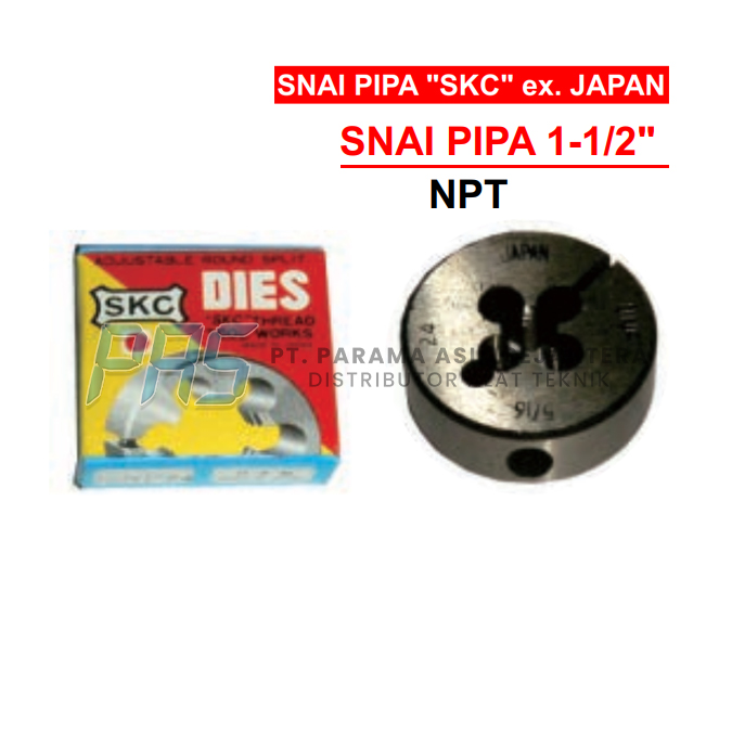 SNAI PIPA 38MM 1/8X27 NPT SKC