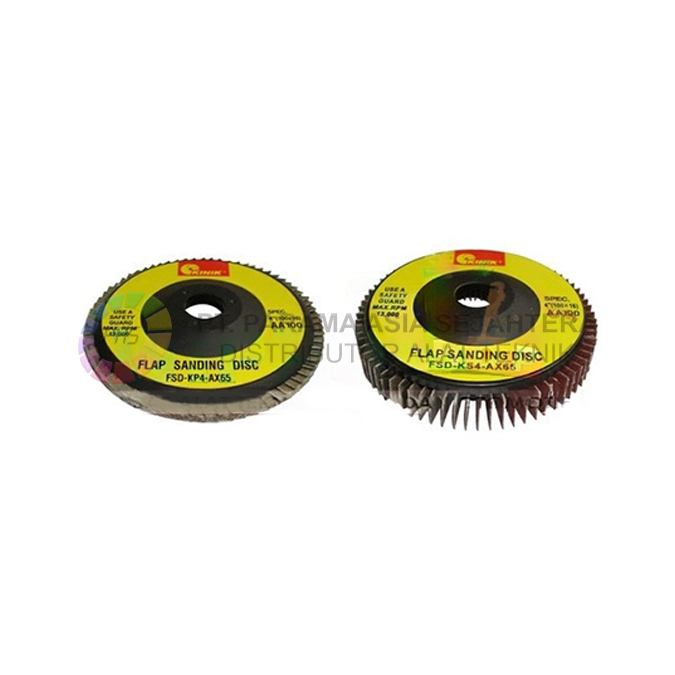 FLAP SANDING DISC 100X16MM AA 40 KP4 KINIK