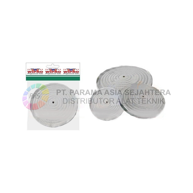 GERINDA KAIN BUFFING PUTIH BGK-P100  (100X12MM) WIPRO